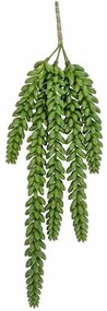 Τεχνητό Φυτό Bean Leave PT3646 17cm Green Present Time Πλαστικό