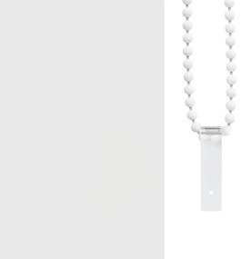 vidaXL Κουρτίνα Μπάνιου Ρολό Λευκή 160 x 240 εκ.