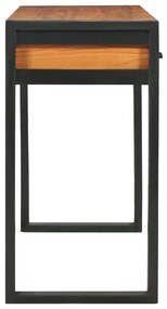 vidaXL Γραφείο με 2 Συρτάρια 100 x 40 x 75 εκ. Ανακυκλωμένο Ξύλο Teak