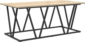 vidaXL Τραπεζάκι σαλονιού Δρύς Sonoma 100 x 50 x 40 cm