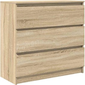 vidaXL Ντουλάπι Sonoma δρυς 80x35x76 εκ. Επεξεργασμένο Ξύλο