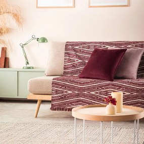 Ριχτάρι Καναπέ Διθέσιου (180x250) Gofis Home Streamy Cherry 663/02