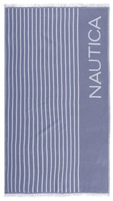 ΠΕΤΣΕΤΑ ΘΑΛΑΣΣΗΣ NAUTICA STRIPE 90X170 DENIM - Nef Nef