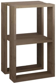 Κομοδίνο Lonie Lonie 0249817 34x30x55cm Light Walnut