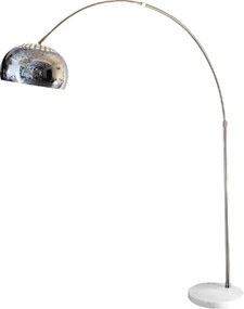 Φωτιστικό Δαπέδου Aca Matilda MF7026R1W Chrome/Marble