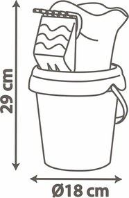 Αστυνομικός Σταθμός Mickey Smoby Spidey Bucket MM Garni Πλαστική ύλη