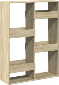vidaXL Βιβλιοθήκη Sonoma Δρυς 100x33x135 εκ. από Επεξεργασμένο Ξύλο