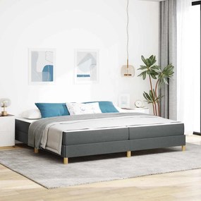 vidaXL Κρεβάτι με ελατήρια Ταμπά, Καφέ 200 x 200 cm