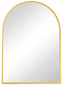 Καθρέπτης Mirrory Inart χρυσό αλουμίνιο 50x2.5x80εκ