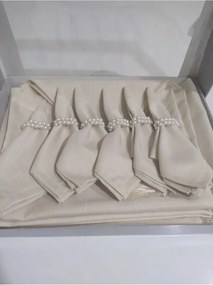 Stewehome Σετ τραπεζομάντηλου και runner για τραπέζι με ορθογώνιο σχήμα Καφέ