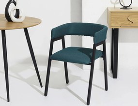 ΚΑΡΈΚΛΕΣ &amp; ΠΟΛΥΘΡΌΝΕΣ DESIGN ARMCHAIR ATOM BLUE M2 A1/M2 HD0464