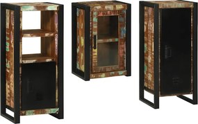 vidaXL Σετ Επίπλων Μπάνιου 3 τμχ. Πολύχρωμο 40 x 35 x 90 εκ.