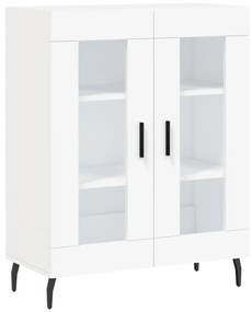 vidaXL Ντουλάπι Λευκό 69,5 x 34 x 90 εκ. από Επεξεργασμένο Ξύλο