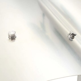 vidaXL Καπέλο Καμινάδας από Ανοξείδωτο Ατσάλι 60 x 80 x 39 εκ.