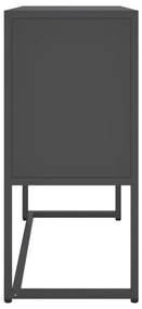 vidaXL Μπουφές Ανθρακί 75 x 35 x 75 εκ. από Ατσάλι