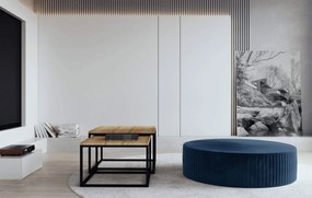 Πουφ Rallou-Mple - 73.00Χ73.00Χ27.00cm