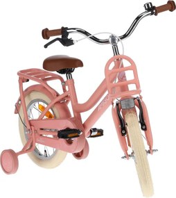 Bella 14 Inch 24 cm Girls Coaster Brake Salmon