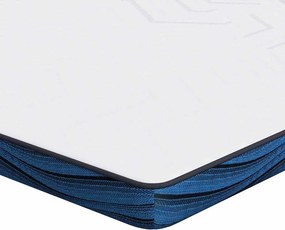 vidaXL Στρώμα επικάλυψης 70 x 200 cm Πάχος Ζακάρ ύφασμα Λευκό