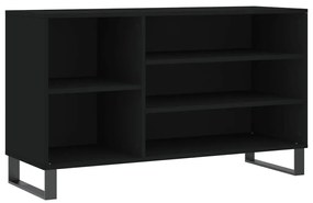 vidaXL Παπουτσοθήκη Μαύρο 102x36x60 εκ. από Επεξεργασμένο Ξύλο