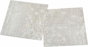 vidaXL Πλάκες Δαπέδου 5,11 τ.μ. 55 pcs PVC Λευκό και Ξύλο
