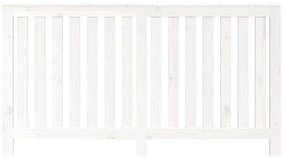 vidaXL Κάλυμμα Καλοριφέρ Λευκό 153 x19 x 84 εκ. από Μασίφ Ξύλο Πεύκου