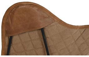 Καρέκλα Τραπεζαρίας DKD Home Decor Καφέ 76 x 75 x 91 cm