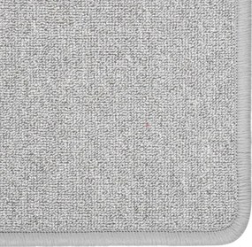 vidaXL Χαλί Διάδρομος Ανοιχτό Γκρι 80 x 300 εκ.