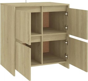 vidaXL Μπουφές Sonoma Δρυς 70x41x75 εκ. από Επεξεργασμένο Ξύλο