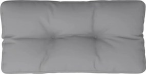vidaXL Μαξιλάρι Παλέτας Γκρι 70 x 40 x 12 εκ. Υφασμάτινο