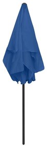 Ομπρέλα Θαλάσσης Αζούρ Μπλε 180 x 120 εκ. - Μπλε