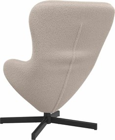 vidaXL Κάθισμα-αυγό Ανοιχτό γκρι 63 x 73 x 90 εκ ύφασμα