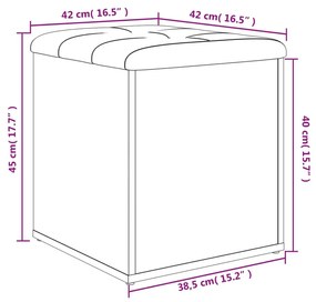 ΠΑΓΚΑΚΙ ΑΠΟΘΗΚΕΥΣΗΣ ΛΕΥΚΟ 42 X 42 X 45 ΕΚ. ΑΠΟ ΕΠΕΞΕΡΓ. ΞΥΛΟ 835033