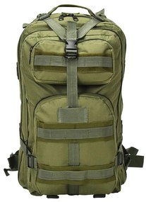 vidaXL Σακίδιο Πλάτης Στρατιωτικό Πράσινο Λαδί 50 Λίτρων