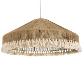 Φωτιστικό Οροφής Κρεμαστό Mazu 02099 Boho 3xE27 IP20 80x35cm Beige-White GloboStar