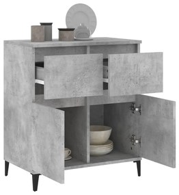 vidaXL Ντουλάπι Γκρι Σκυροδέματος 60x35x70 εκ. Επεξεργασμένο Ξύλο