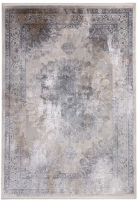 Χαλί Bamboo Silk 8098A L.GREY ANTHRACITE Royal Carpet - 160 x 230 cm