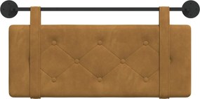 vidaXL Κρεμαστό Κεφαλάρι Καφέ Βελούδο