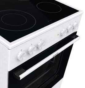 Ηλεκτρική Κεραμική κουζίνα Gorenje Λευκή GEC6A41WC 60x60x85 εκ.