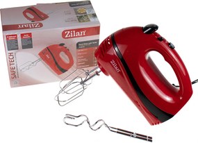 HAND MIXER (RED) 300W ZLN8401