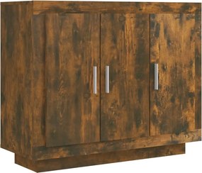 vidaXL Ντουλάπι Καπνιστή Δρυς 92 x 35 x 75 εκ. από Επεξεργασμένο Ξύλο