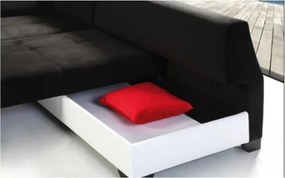 Γωνιακός καναπές με κρεβάτι μοντέρνου στιλ