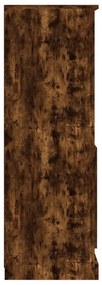 vidaXL Ντουλάπα Καπνιστή δρυς 60x35,5x103,5 εκ. από Επεξεργασμένο Ξύλο