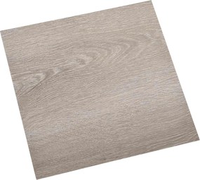 vidaXL Πλάκες Δαπέδου 55 pcs Taupe 5,11 τ.μ. PVC
