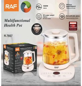 Raf Ηλεκτρικός βραστήρας 1.5L 800W R.7937 - Multifunctional Health Pot