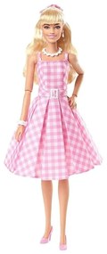 Κούκλα Barbie: The Movie - Collectible Doll Margot Robbie as Barbie in Pink Gingham Dress HPJ96 Pink