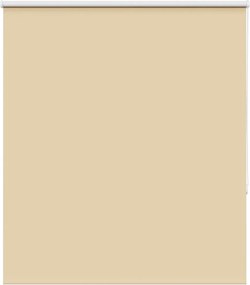 vidaXL Roller Blind Blackout Μπεζ 130x175 cm Πλάτος υφάσματος 126,6cm