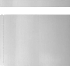 vidaXL Περίγραμμα γκαζόν Ασημί 450 x 0.05 x 15 εκ