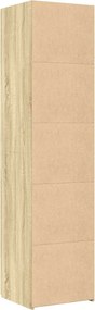 vidaXL Ντουλάπι Sonoma Δρυς 45x42,5x185 εκ. από Επεξεργασμένο Ξύλο