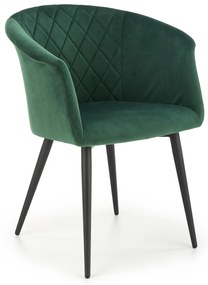 60-21166 K421 chair dark green DIOMMI V-CH-K/421-KR-C.ZIELONY, 1 Τεμάχιο