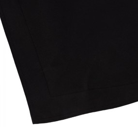 Πουφ Anshu μαύρο με UV protection 140x180 εκ.